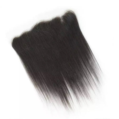 High Grade Indian Straight Human Hair Transparent or HD Lace Closures and Frontals