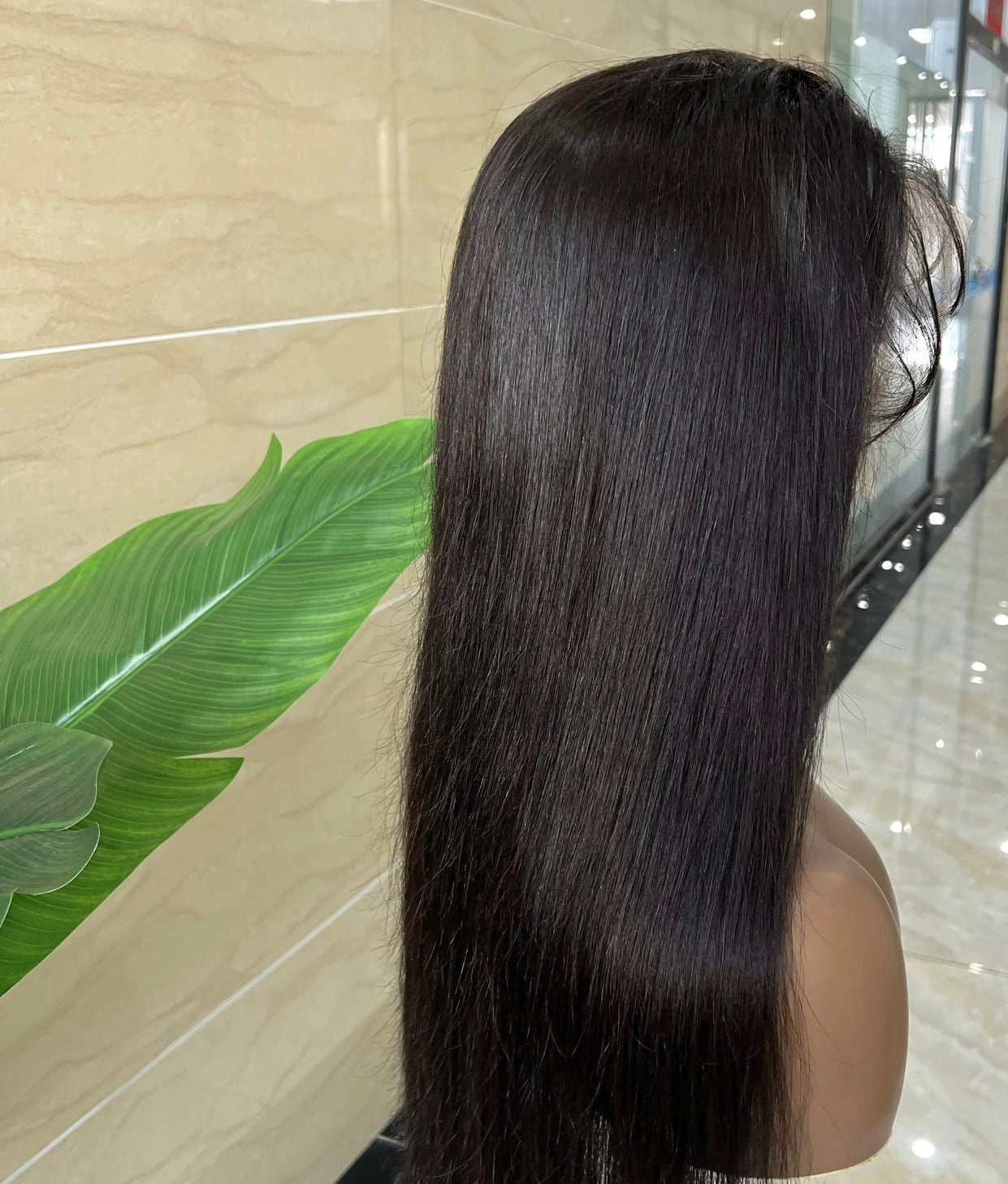 High Grade Indian Straight Human Hair Transparent or HD Lace Closure and Frontal Wig
